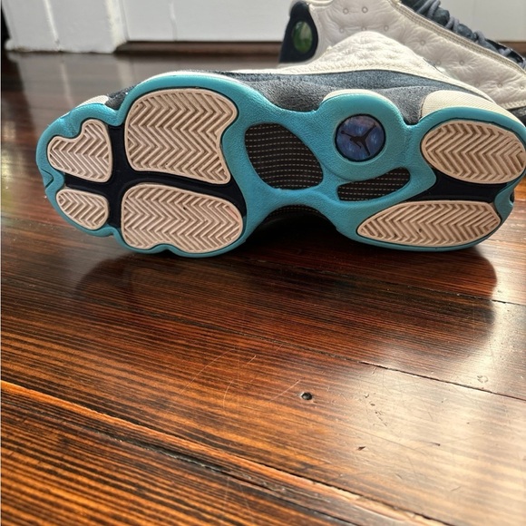 Nike Jordan 13 Retro White Obsidian Powder Blue size 6.5Y - Picture 10 of 12